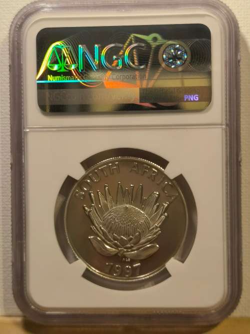 !!!!!!!!  R1 START  !!!!!!! R1 - 1997 SOUTH AFRICAN WOMEN - MS66 BY NGC (only 983 minted)